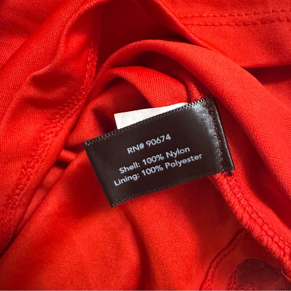 Boston Proper Red Sequin Long Sleeve Top Size L - Picture 7 of 7